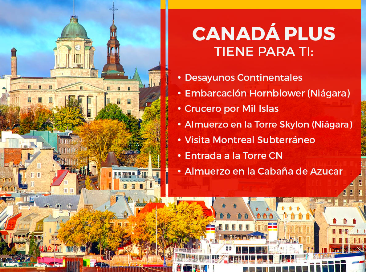 viajes a canada 8 dias todo incluido