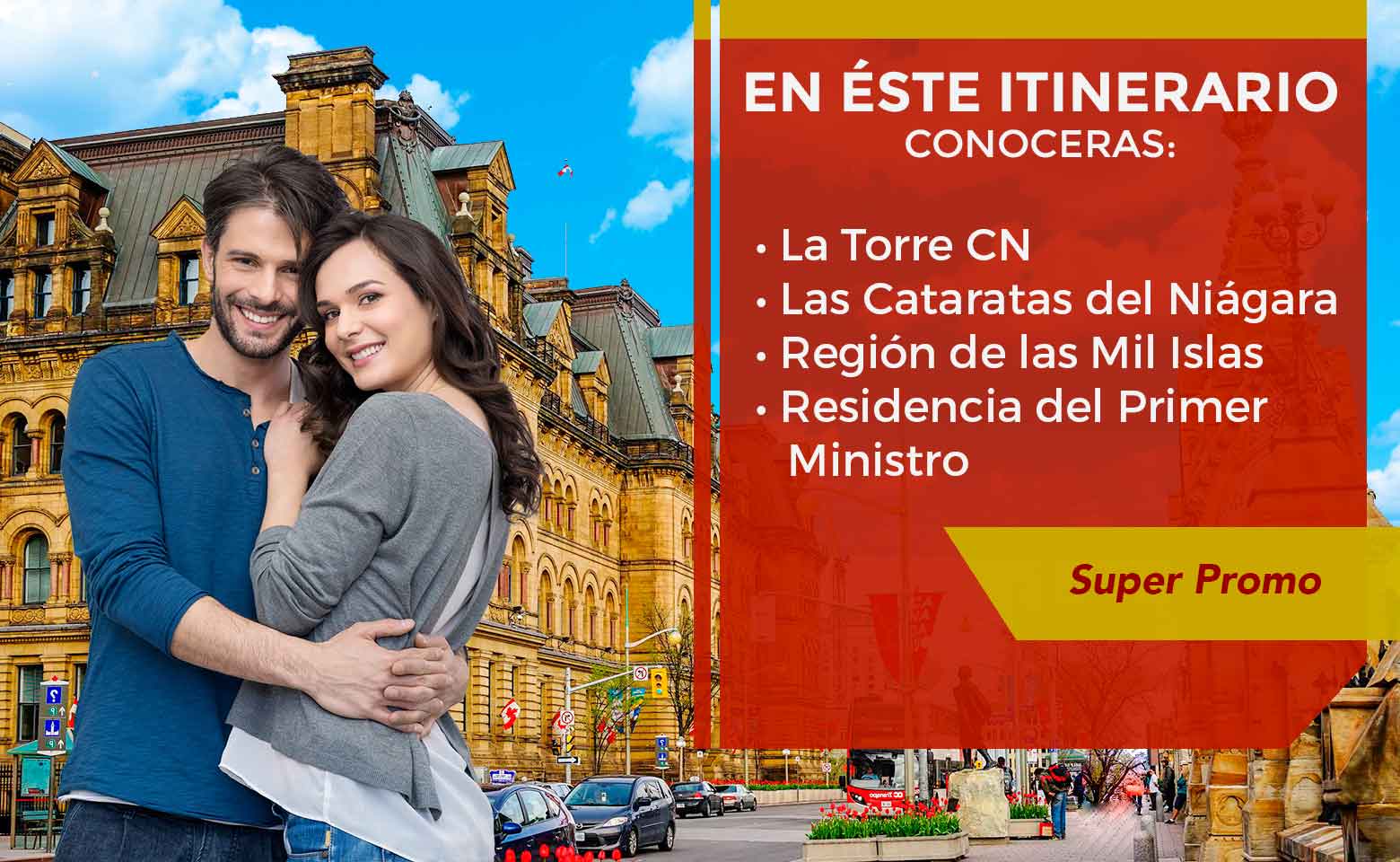 viajes con hospedaje 7 Días canada