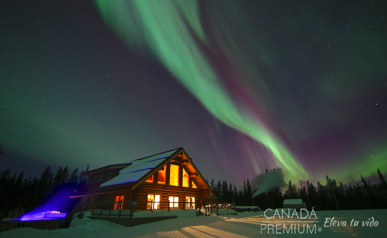 Auroras Boreales en Whitehorse
