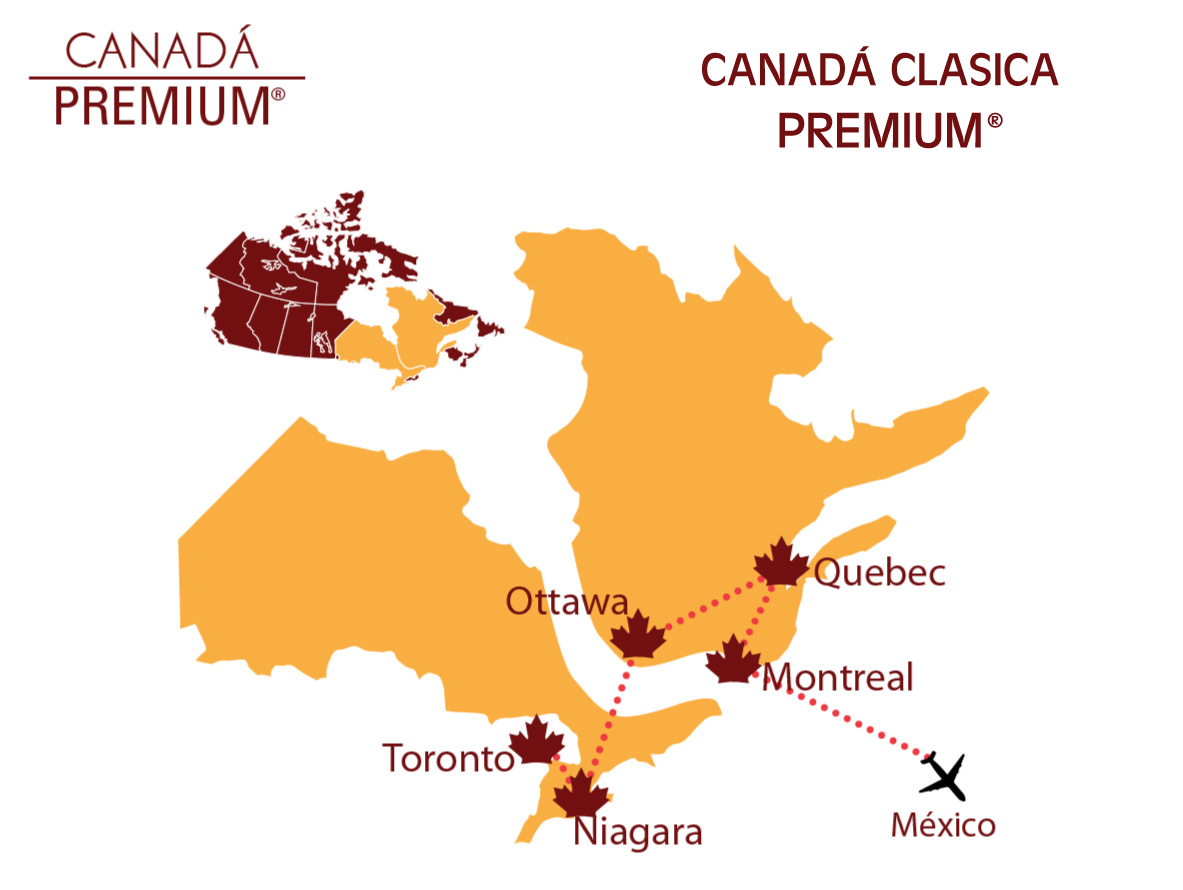 Viajes a canada 8 días