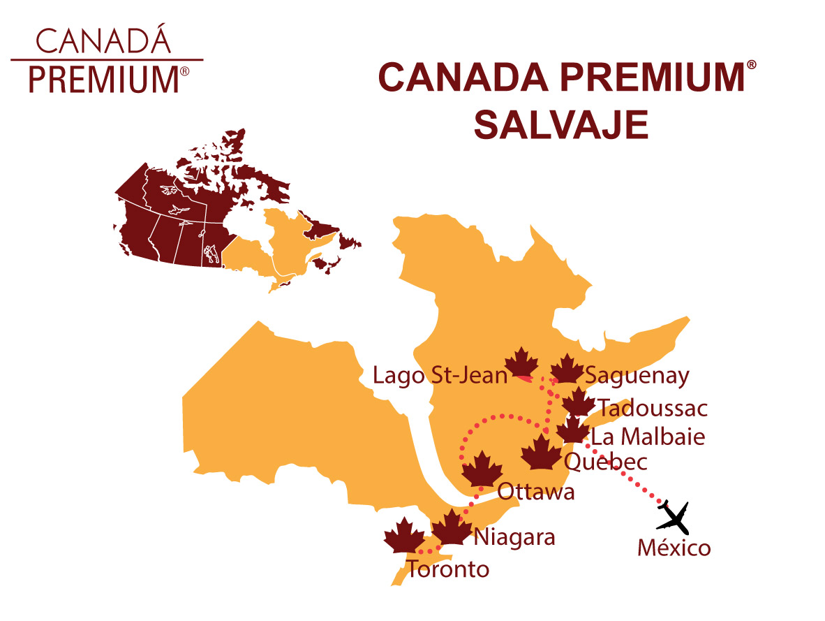 viajes a canada 14 días todo incluido