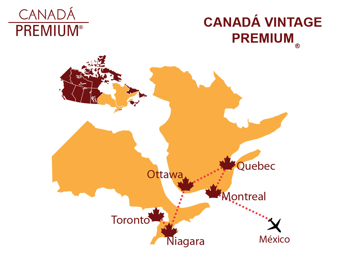 viajes a canada 8 dias todo incluido