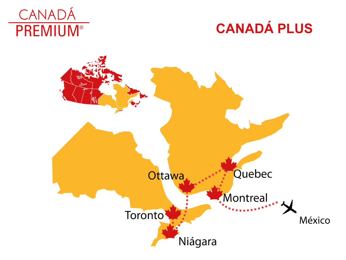 viajes a canada 8 dias todo incluido