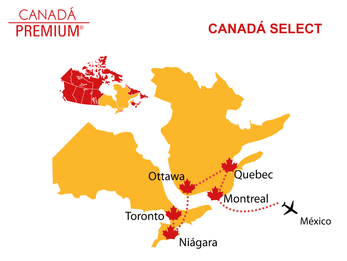viajes a canada 8 dias todo incluido