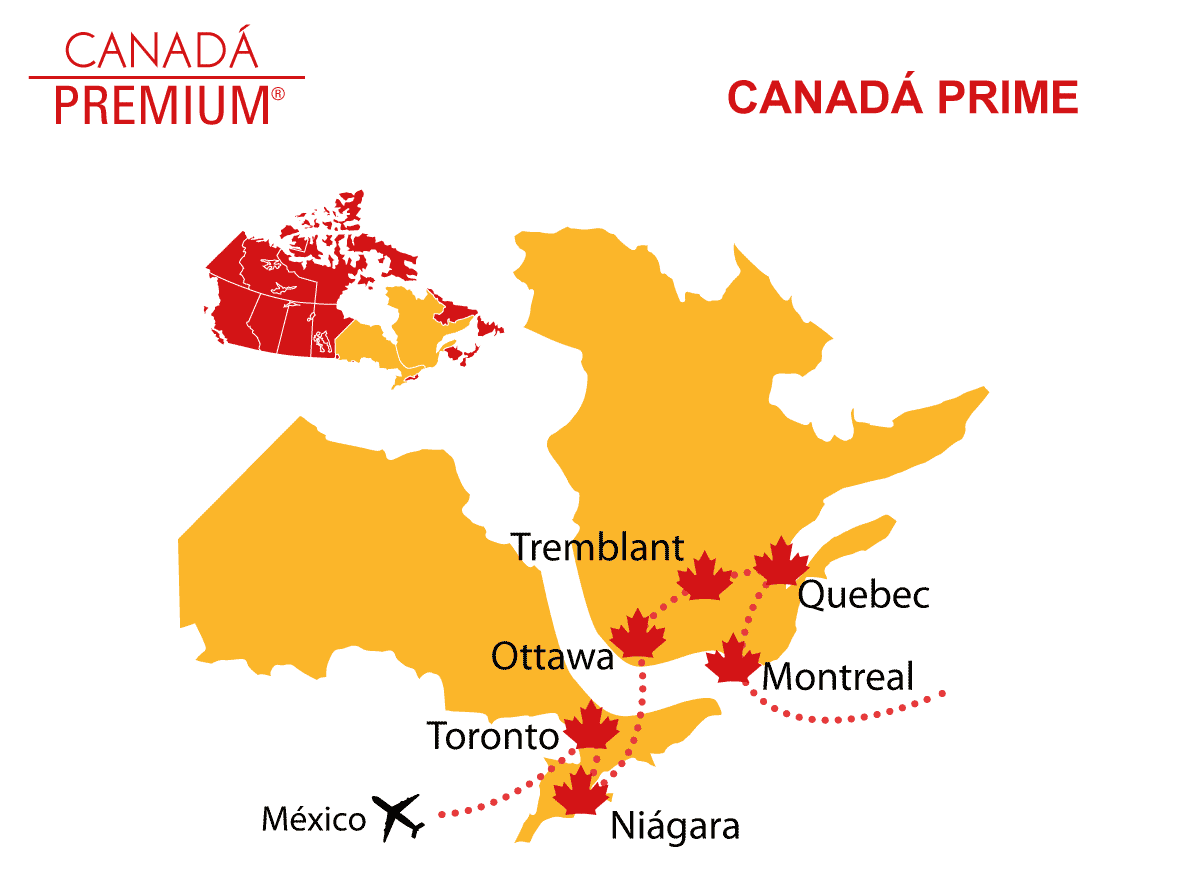 viajes a canada 8 dias todo incluido
